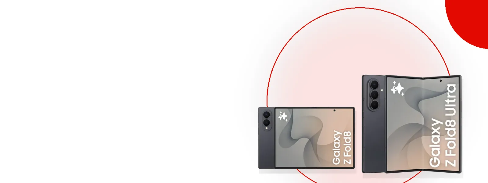Samsung Galaxy Z Fold8 and Galaxy Z Fold8 Ultra in Graphite